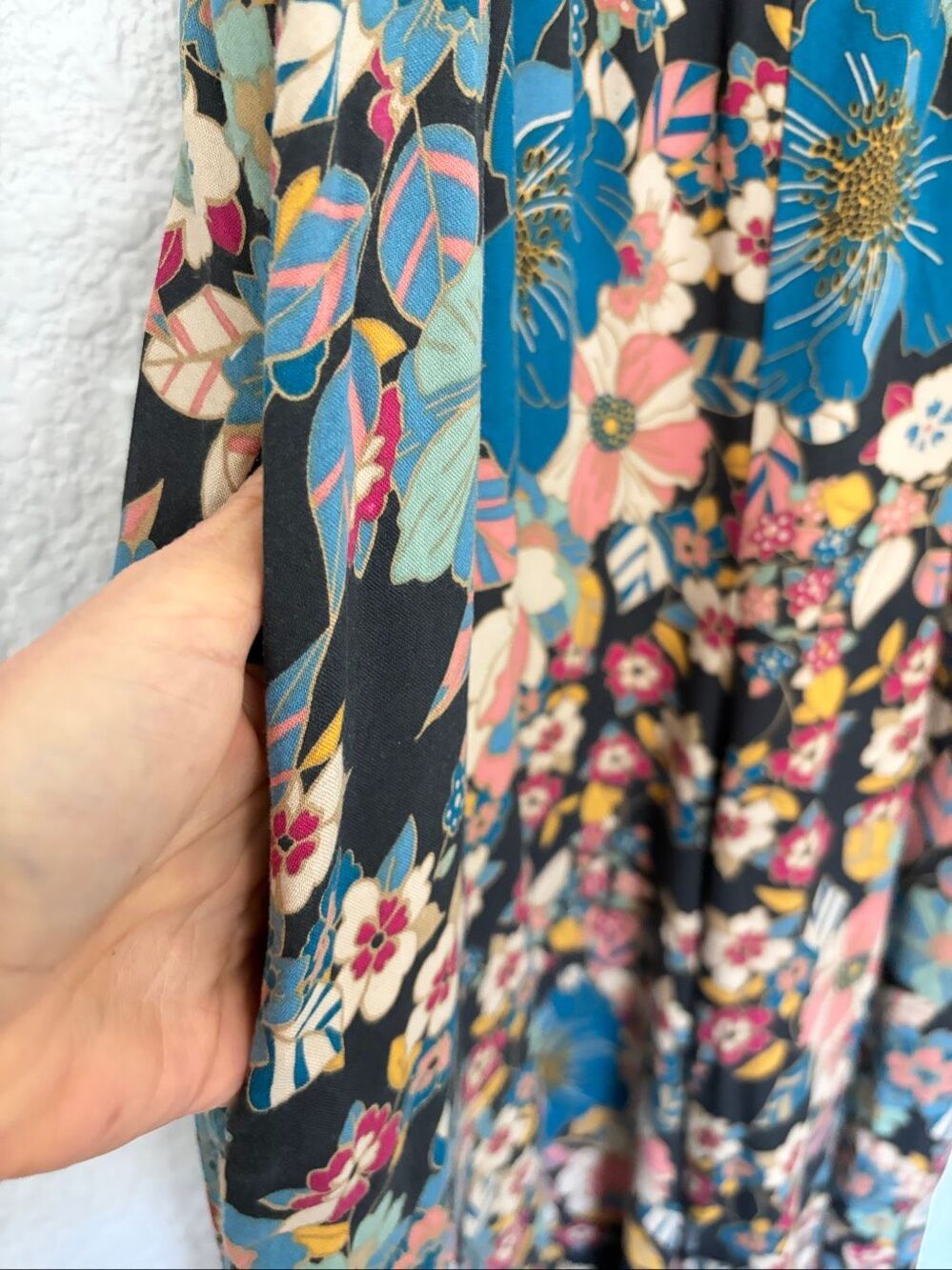 Natural Life Bailey Wide Leg Jumpsuit in Pink Petunia Size S - Picture 7 of 12